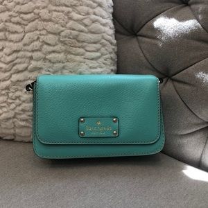 Turquoise Kate Spade Crossbody Purse